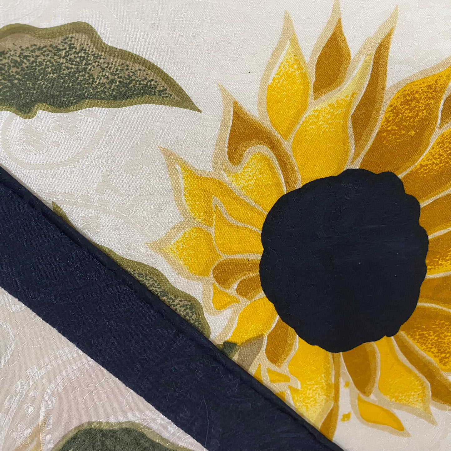 Sophie Sunflower Silk Scarf Square - 5261