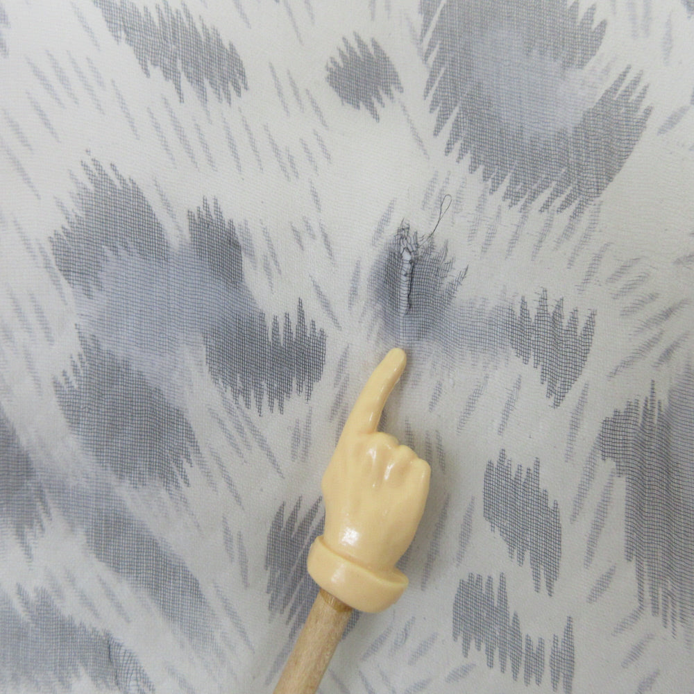 Animal Print Design Silk Chiffon Scarf - Long - 5544