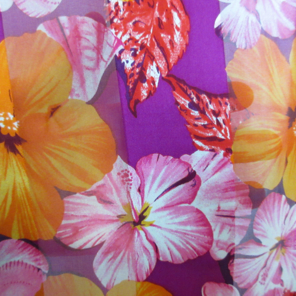 Jacqueline Ferrar Floral Silk Scarf - Long - 5410