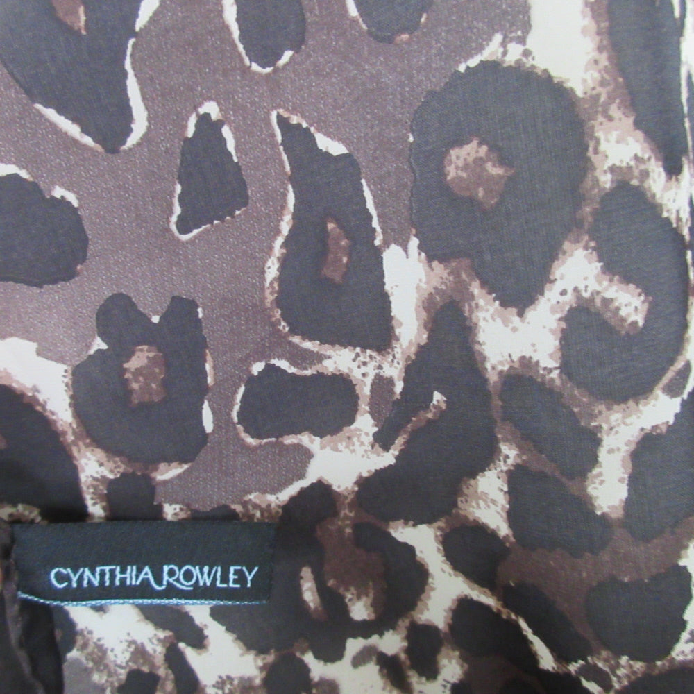 Cynthia Rowley Animal Print Scarf - Long - 5411
