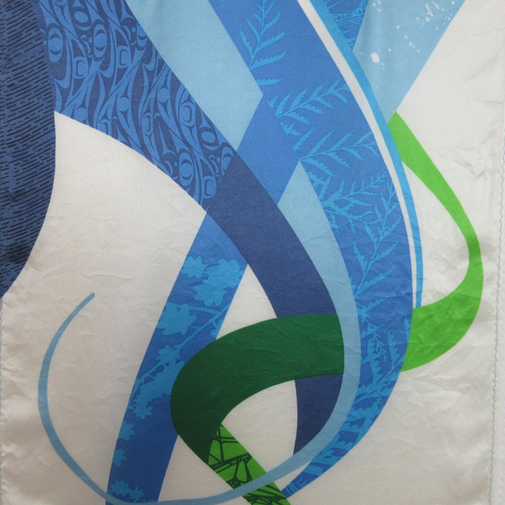 2010 Vancouver Olympic Design Silk Scarf - Long - 5540