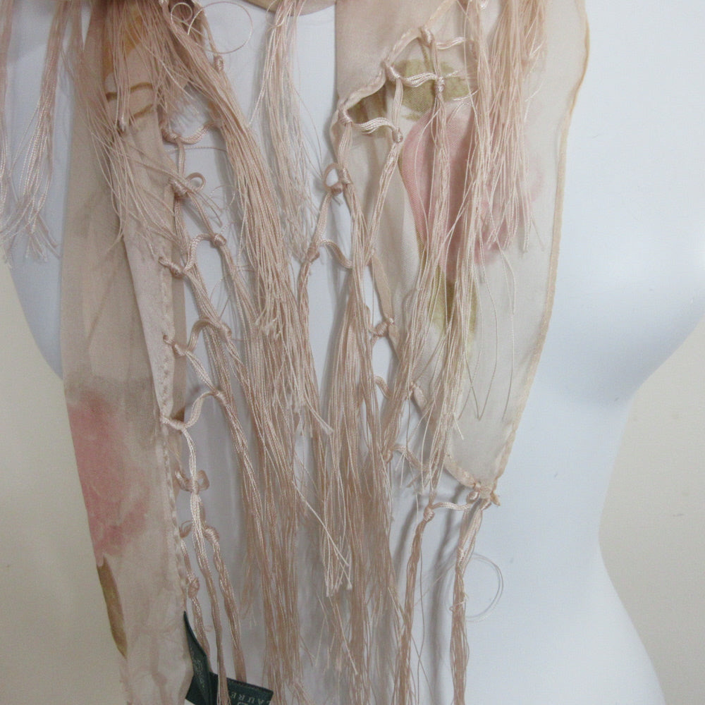 Ralph Lauren Designer Silk Scarf - Long Bias - 5420