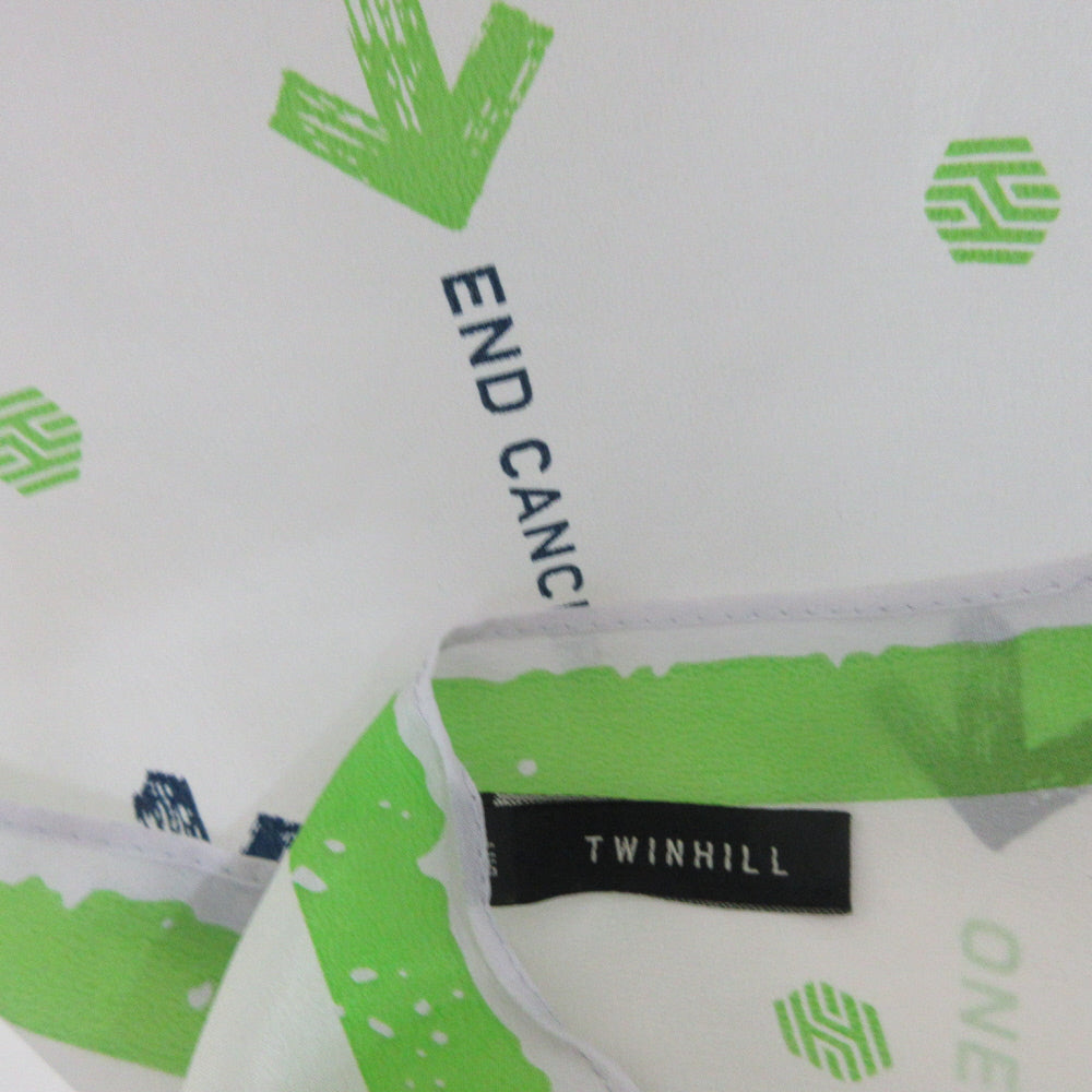 Twinhill End Cancer Silk Scarf - Long - 5422