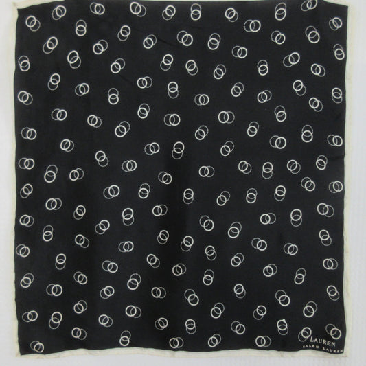 Ralph Lauren Designer Silk Square Scarf Handkerchief - 5424