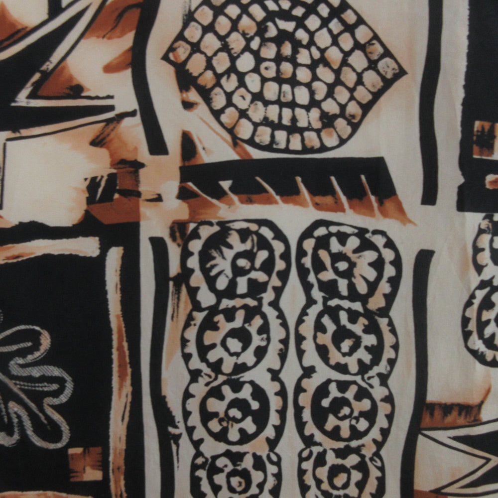 Nature Inspired Art Silk Scarf - Long - 5426