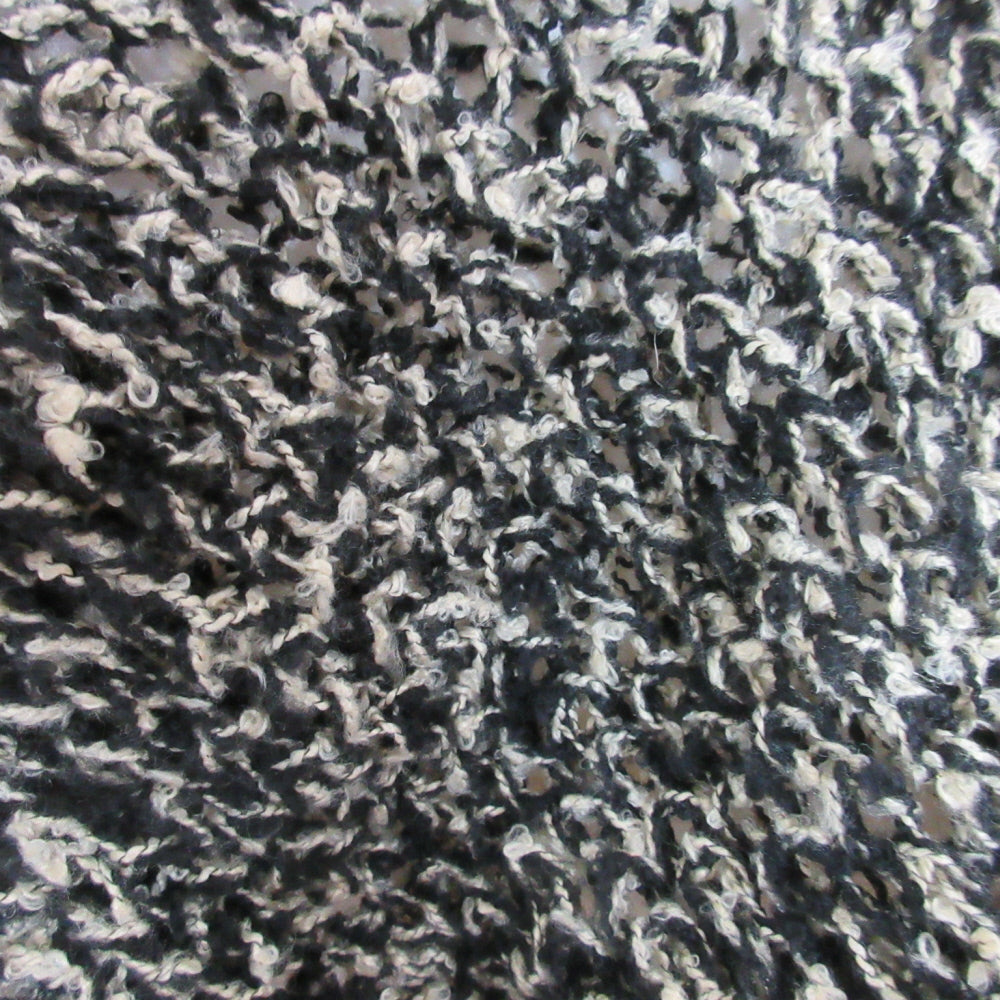 Justin & Taylor Faux Fur Pompom Knit Scarf Long - 5432