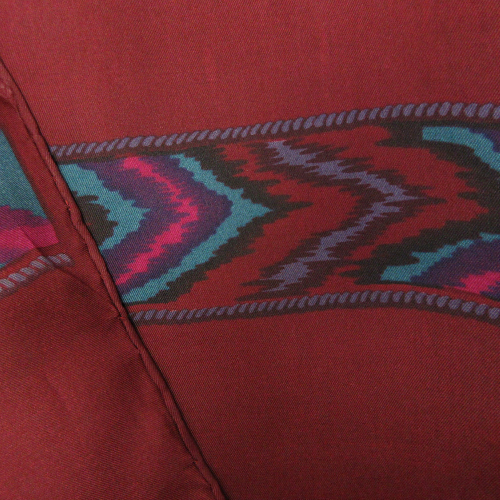Southwestern Art Silk Scarf - Long - 5433