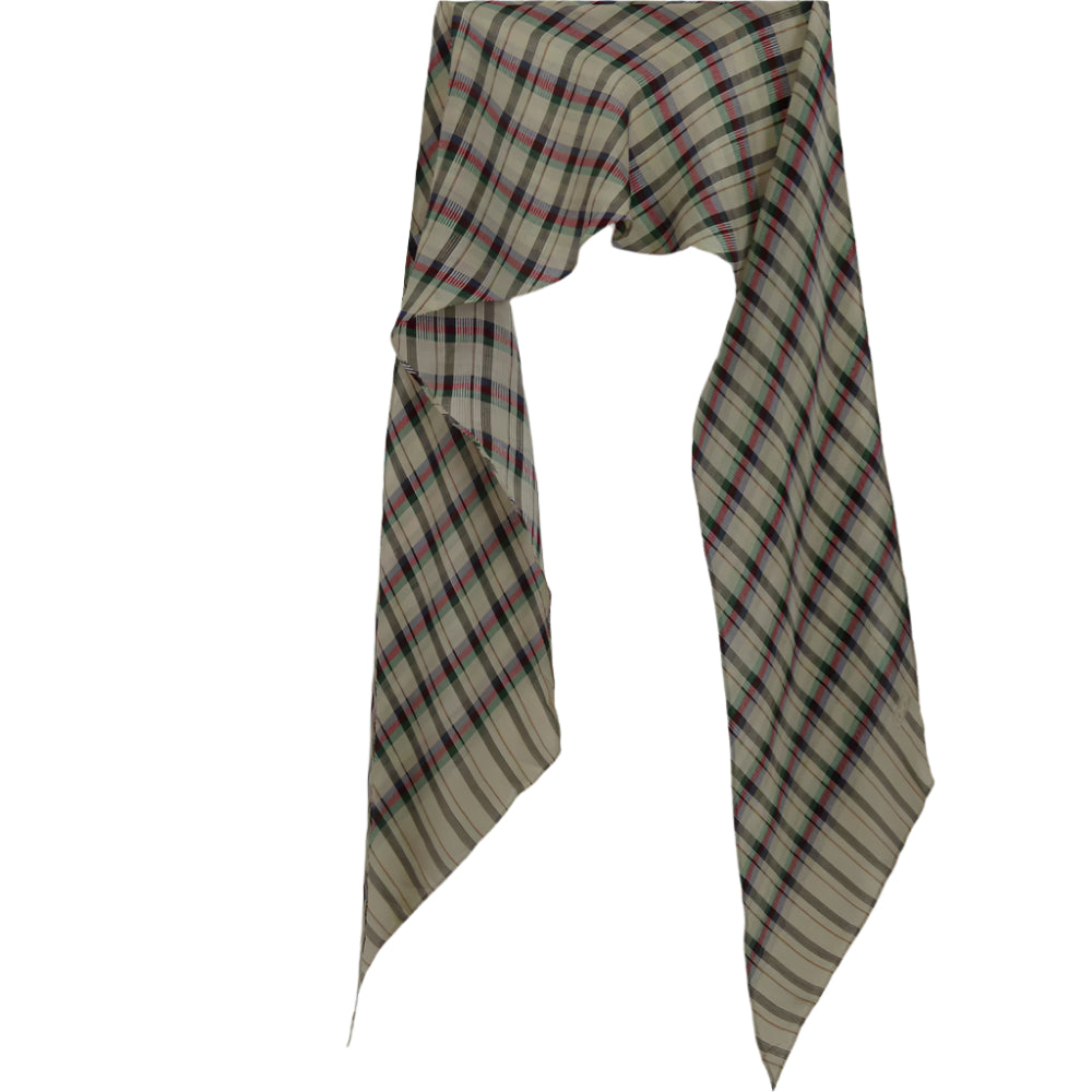 Echo Designer Silk Scarf - Long Bias - 5542