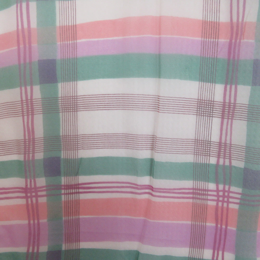 Monique Valery Art Geometric Silk Blend Scarf - Long - 5401