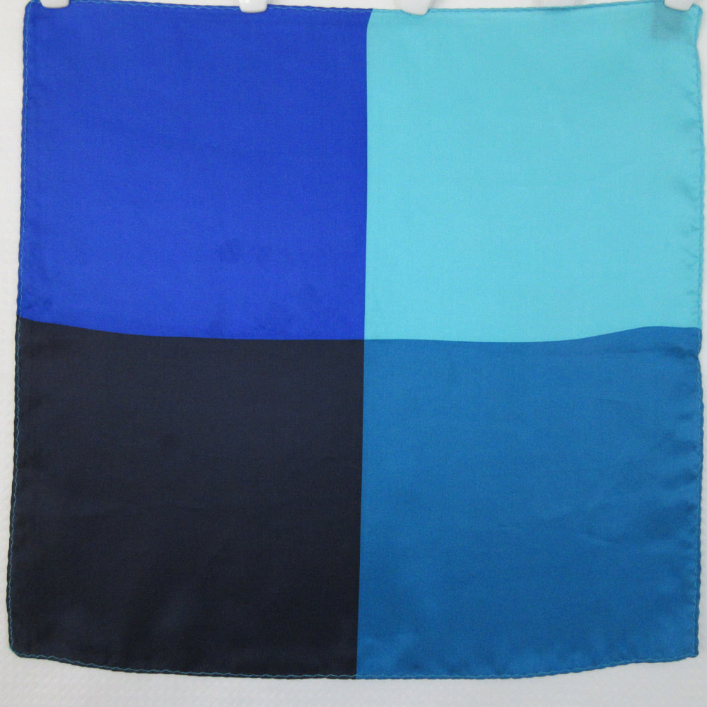 Geometric Silk Scarf Pocket Square Handkerchief - 5412