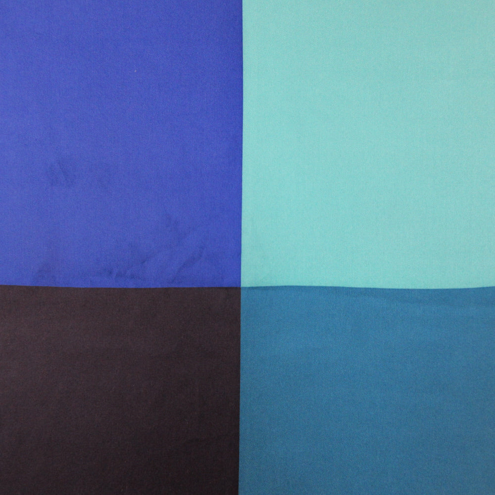 Geometric Silk Scarf Pocket Square Handkerchief - 5412