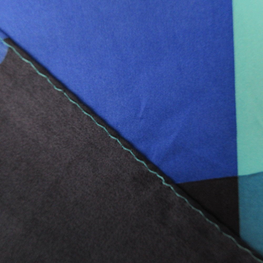 Geometric Silk Scarf Pocket Square Handkerchief - 5412
