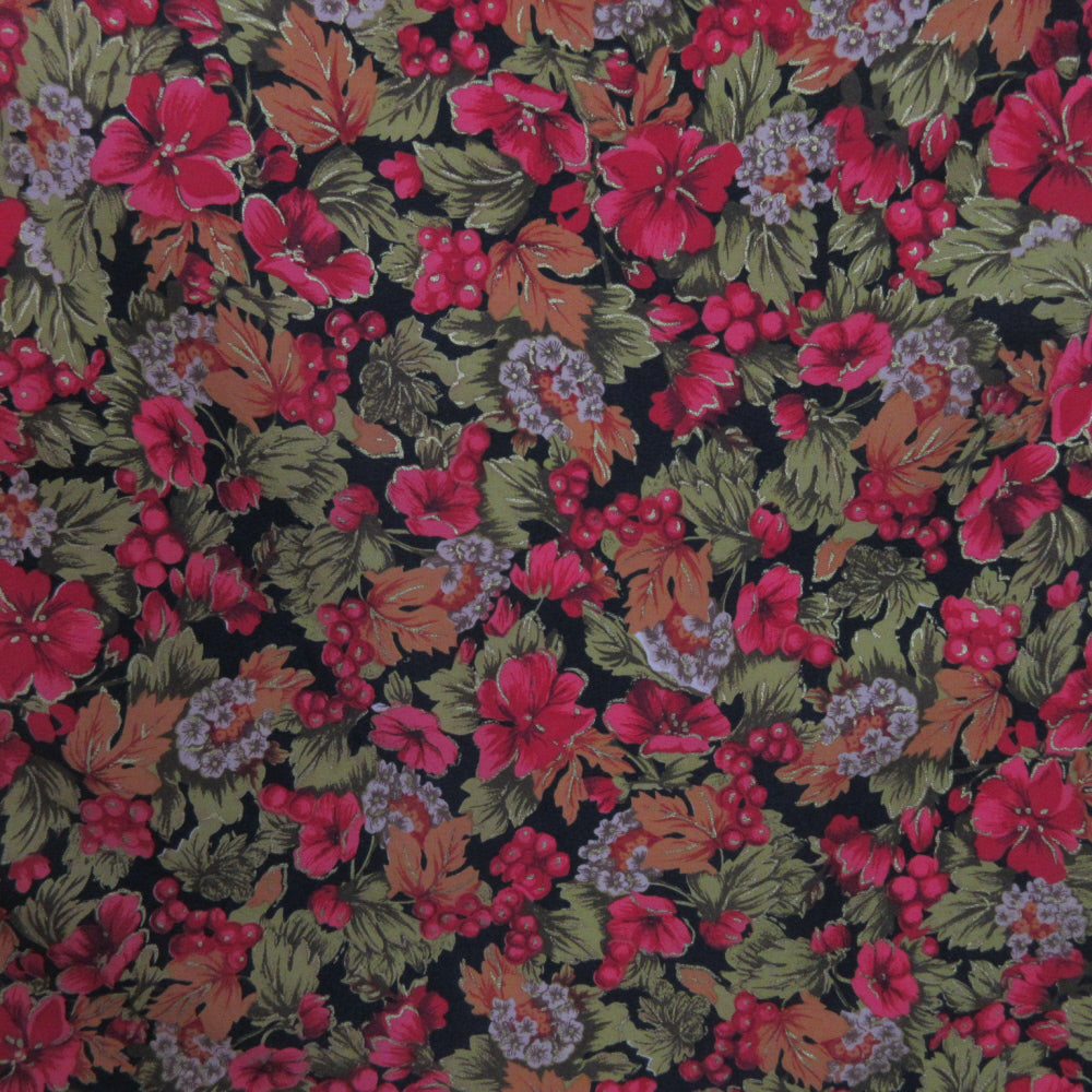 Oscar Floral Design Silk Scarf - Square - 5413