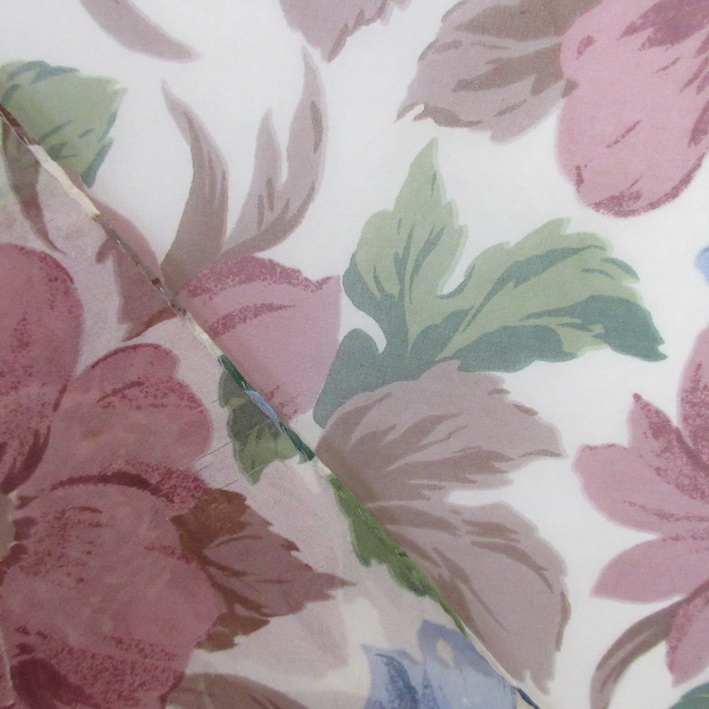 ECHO Designer Floral Chiffon Silk Scarf - Square - 1001