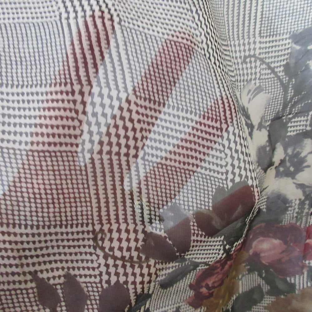 LAURA ASHLEY Designer Chiffon Silk Scarf - NWT - Square – 1020