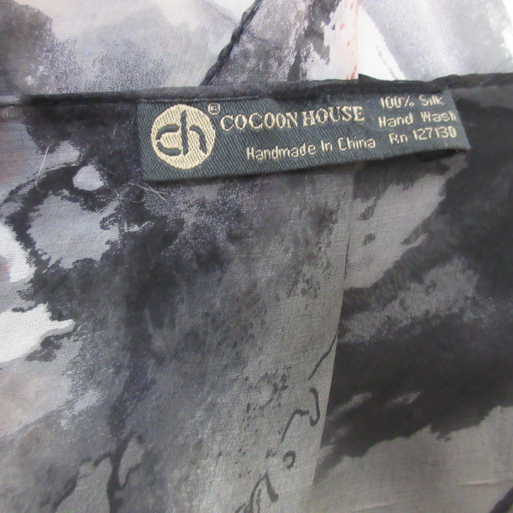 COCOON HOUSE Designer Lightweight Silk Scarf - Long - 1044