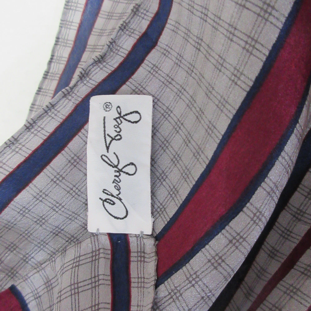 Cheryl Tiegs Designer Silk Scarf - Long - 1054
