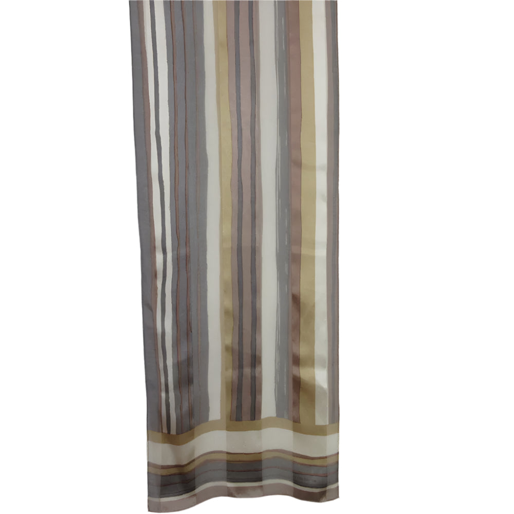 LIZ CLAIBORNE Designer Geometric Silk Scarf - Long - 1056
