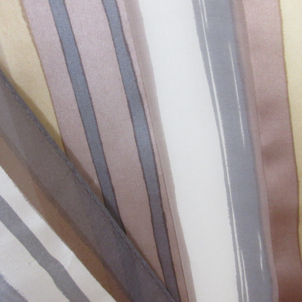 LIZ CLAIBORNE Designer Geometric Silk Scarf - Long - 1056