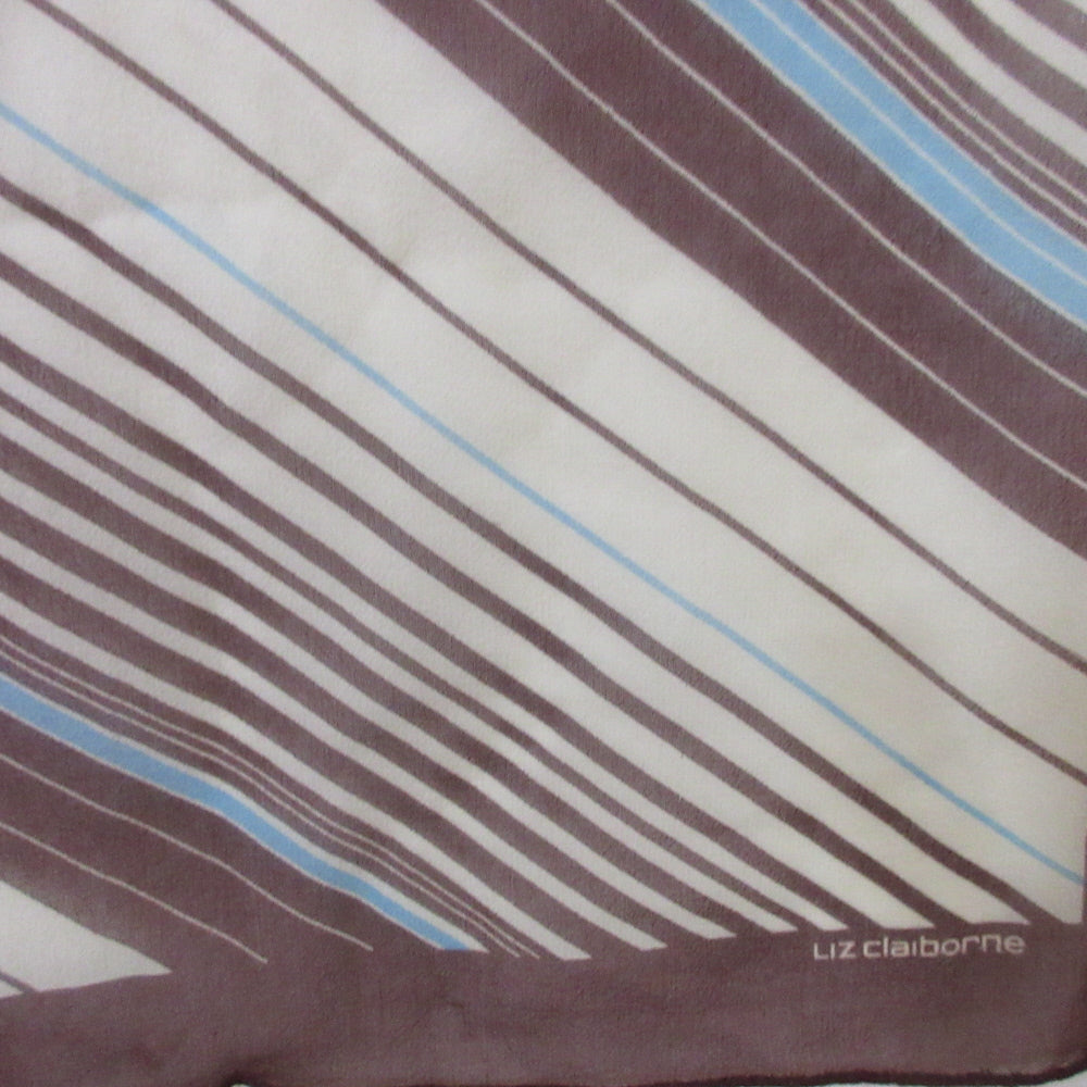 LIZ CLAIBORNE Designer Chiffon Silk Scarf - Long - 1057