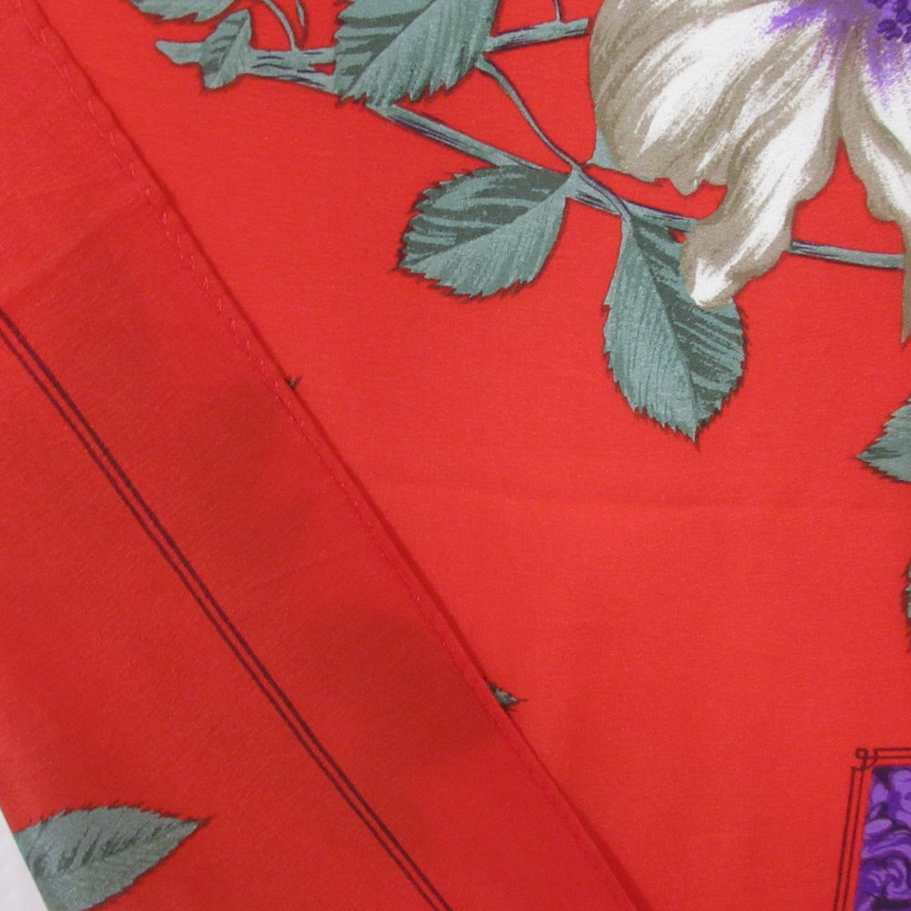 Ellen Tracy Designer Floral Silk Scarf - Square - 1140