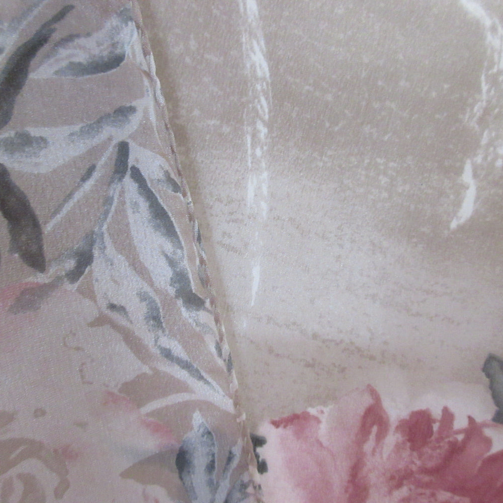 Saldarini Silk Scarf - Museum Fine Arts Boston - Floral - 41" Square