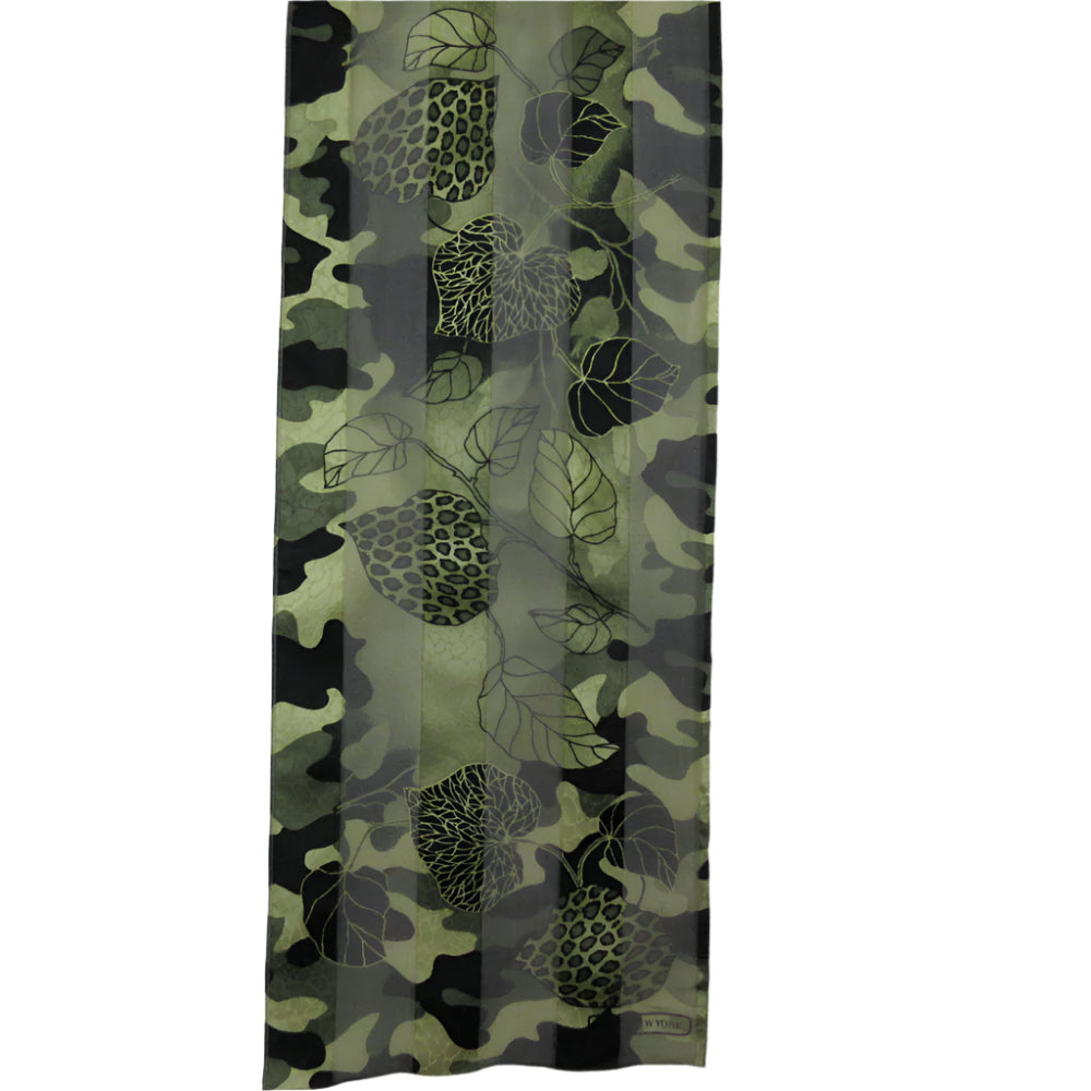 Jones New York Designer Animal Print Silk Scarf - Long - 1179
