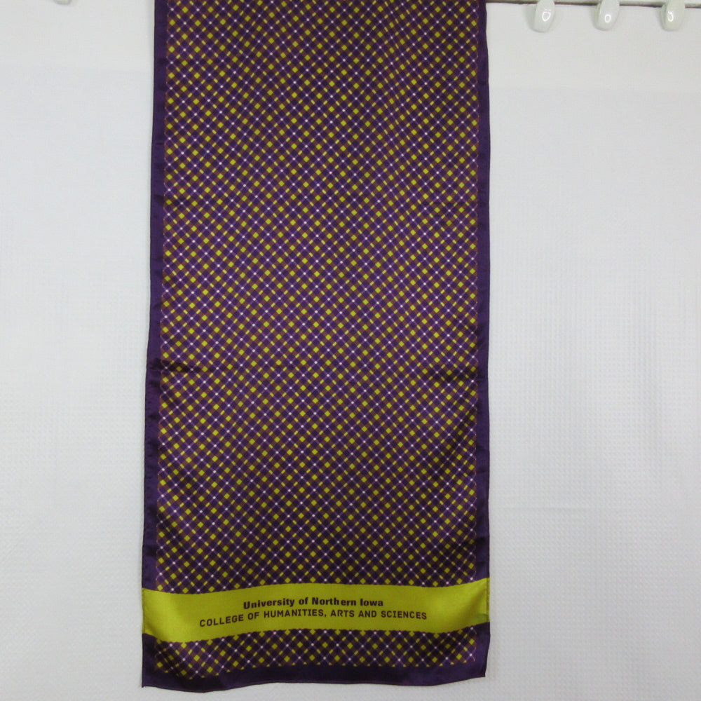 University of Northern Iowa Silk Scarf - Long - 1197