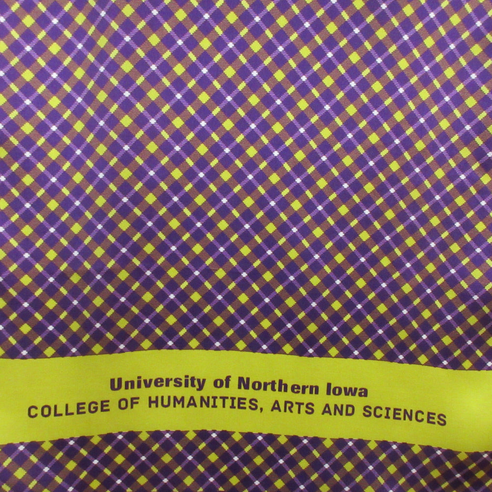University of Northern Iowa Silk Scarf - Long - 1197