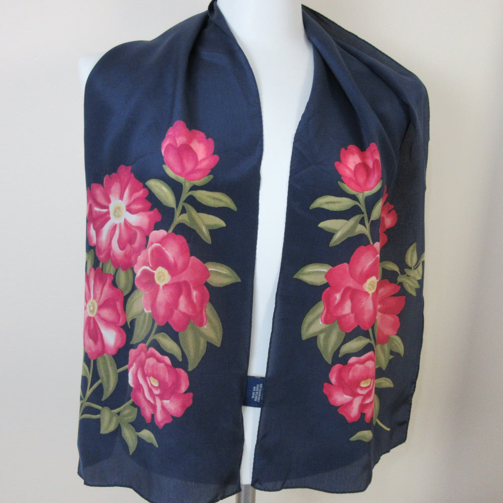 Charter Club Designer Silk Scarf - Long - 5437