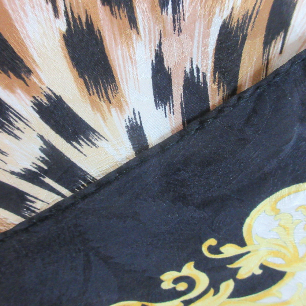 Exotic Animal Print Design Silk Scarf - Square - 1290