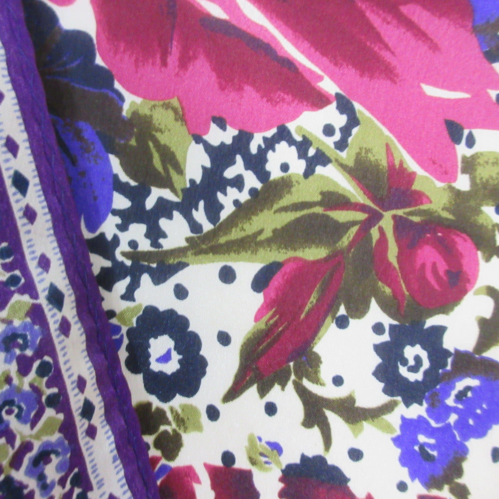 ACUTE Polyester Scarf - Designer Floral Long - 1322