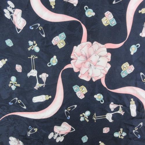 It's a Girl Silk Scarf - Square - 1375