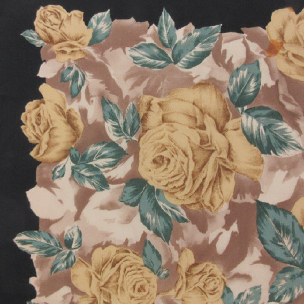 HIROKO Silk Scarf - Square Vintage Made in Japan - 1397