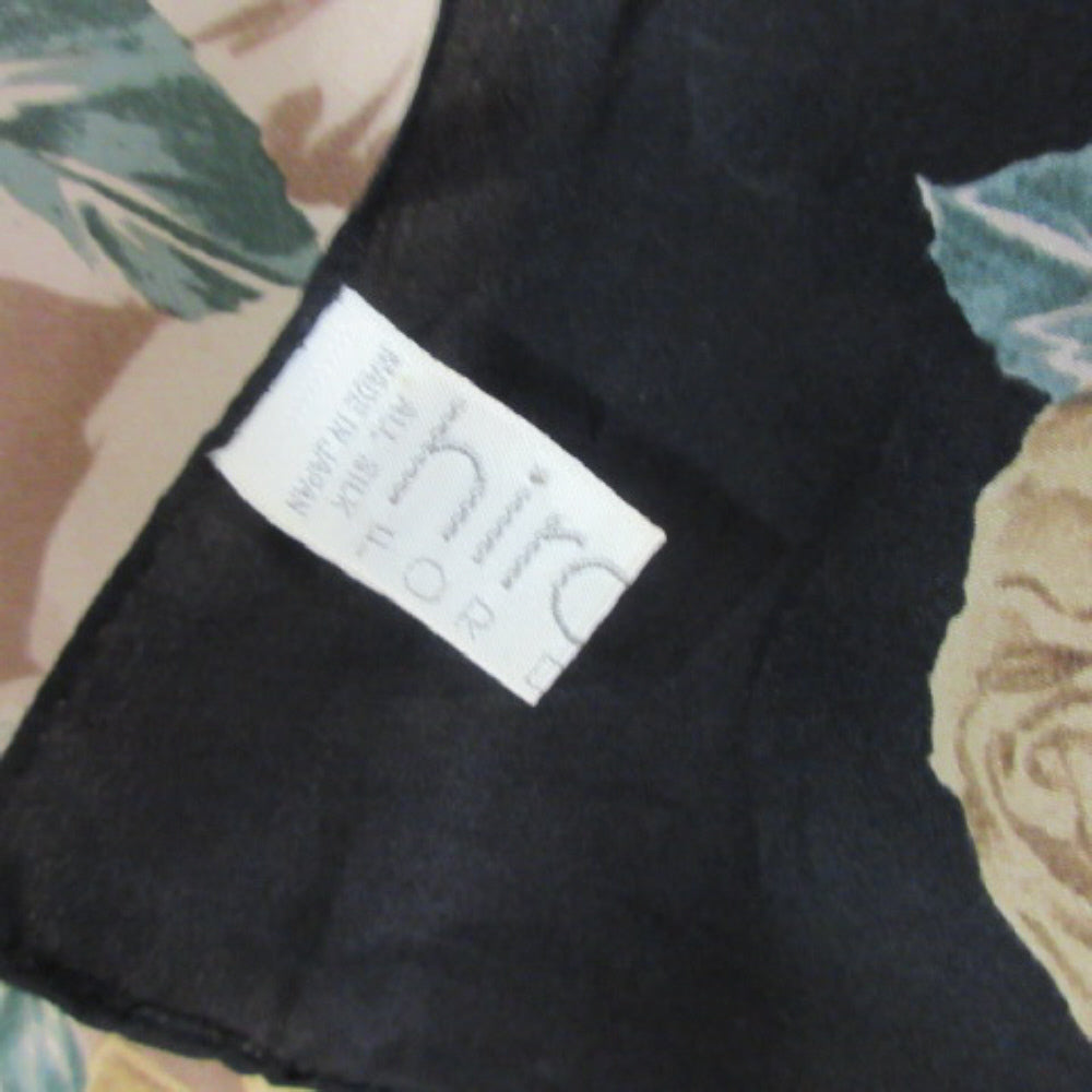 HIROKO Silk Scarf - Square Vintage Made in Japan - 1397