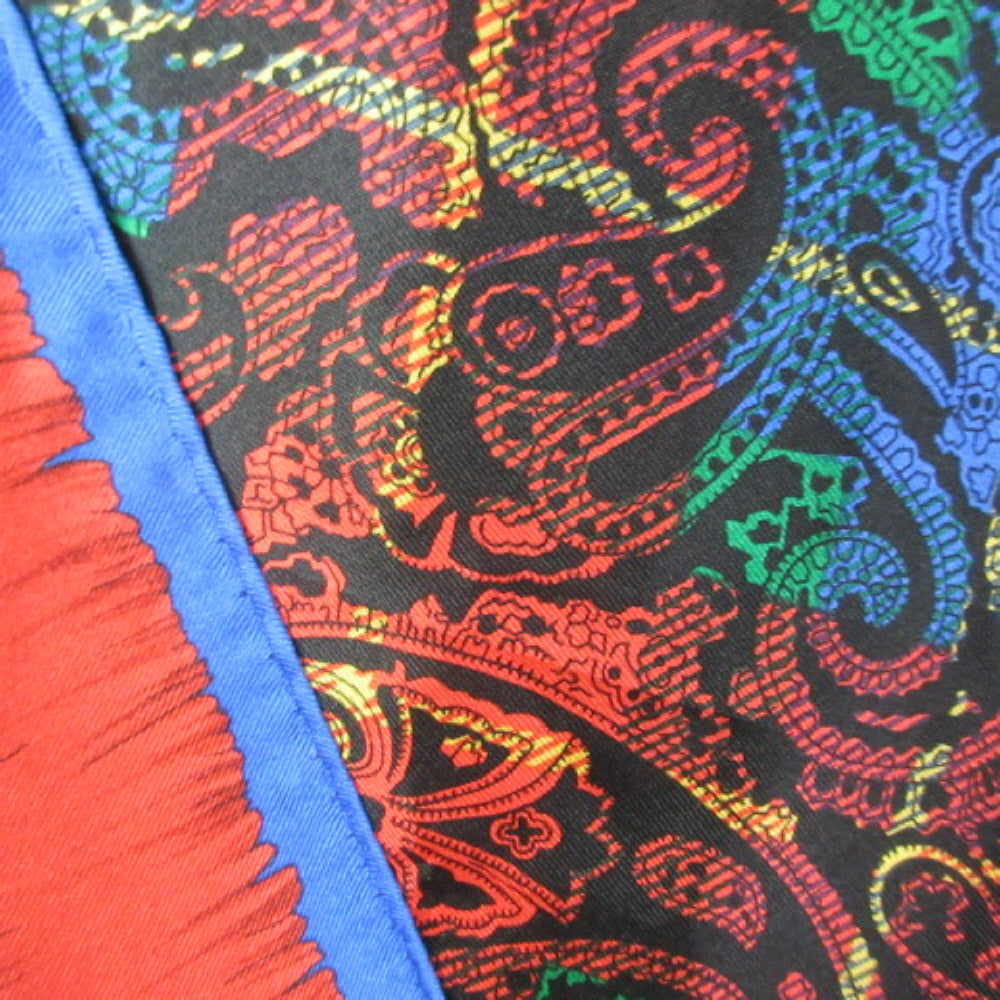 Elaine Gold Designer Silk Scarf - Square – 1398
