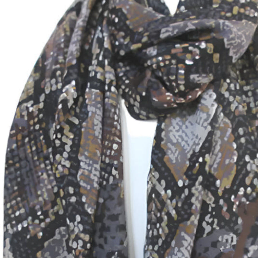 Cynthia Rowley Designer Silk Scarf - Long - 1408