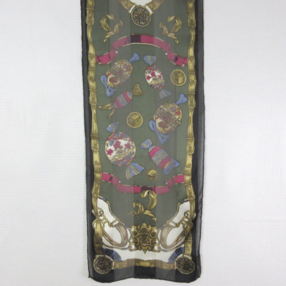 Bill Blass Designer Silk Scarf - Long - 1413