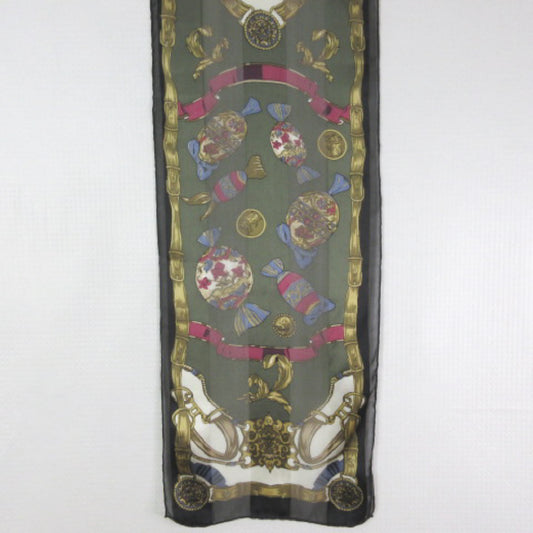 Bill Blass Designer Silk Scarf - Long - 1413