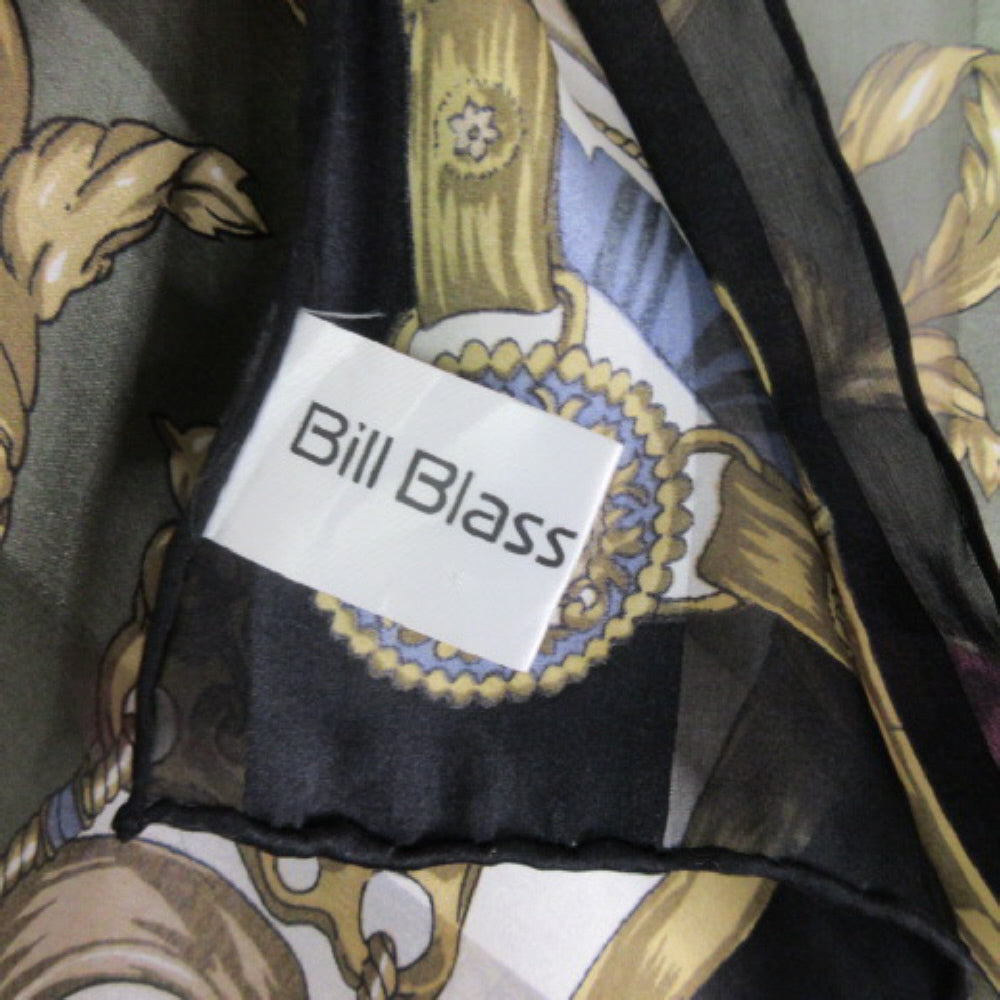Bill Blass Designer Silk Scarf - Long - 1413