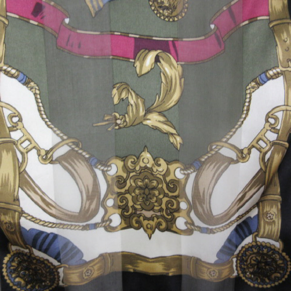 Bill Blass Designer Silk Scarf - Long - 1413
