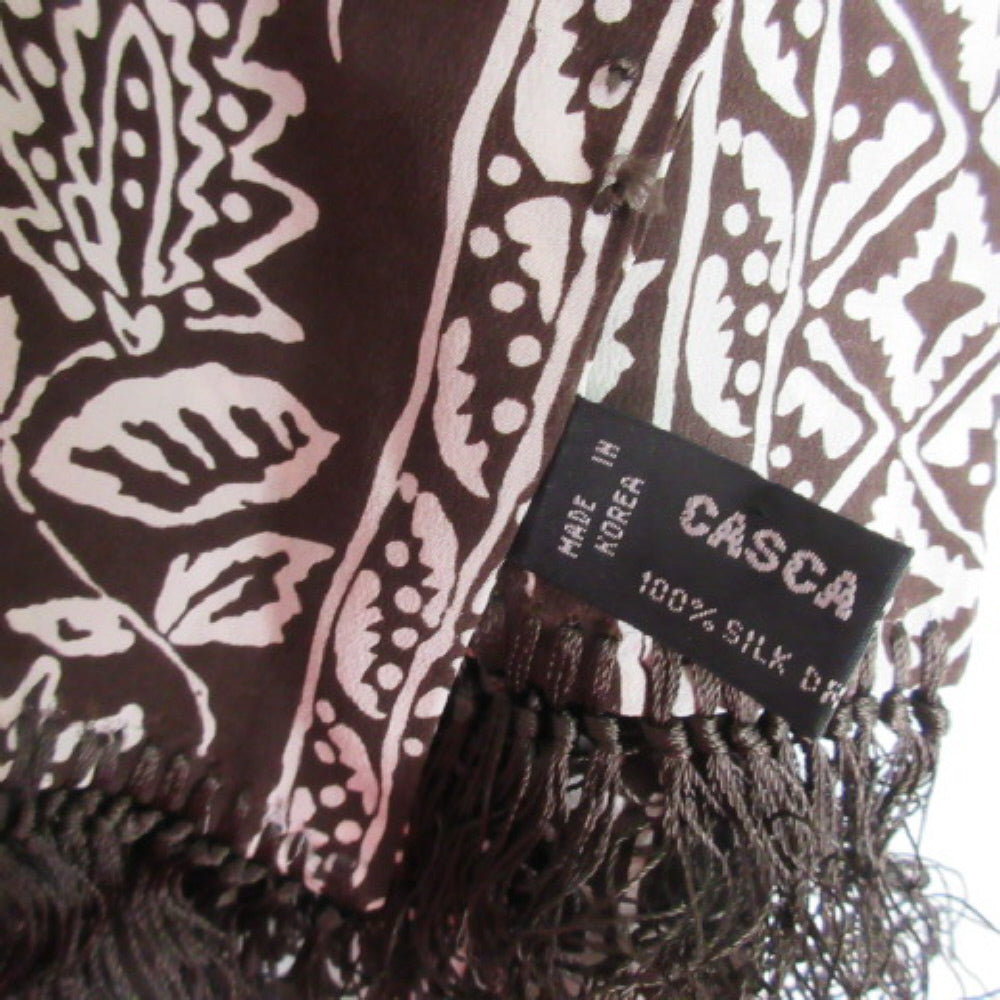 Casca 2 Ply Silk Scarf - Long - 1439