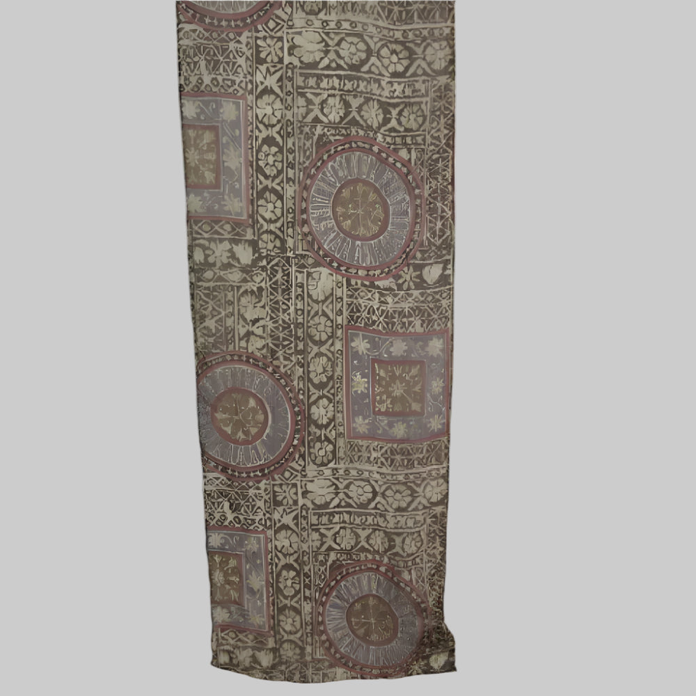 New York Studio Designer Silk Scarf - Long - 1445