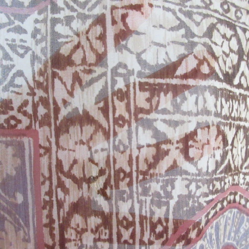 New York Studio Designer Silk Scarf - Long - 1445