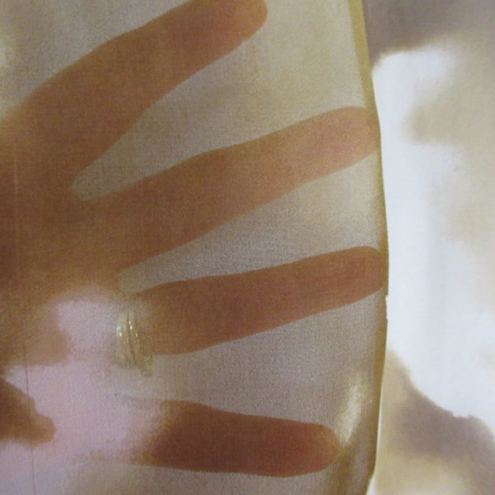 ROBERT LEE MORRIS Long Silk Scarf - Abstract - 1446