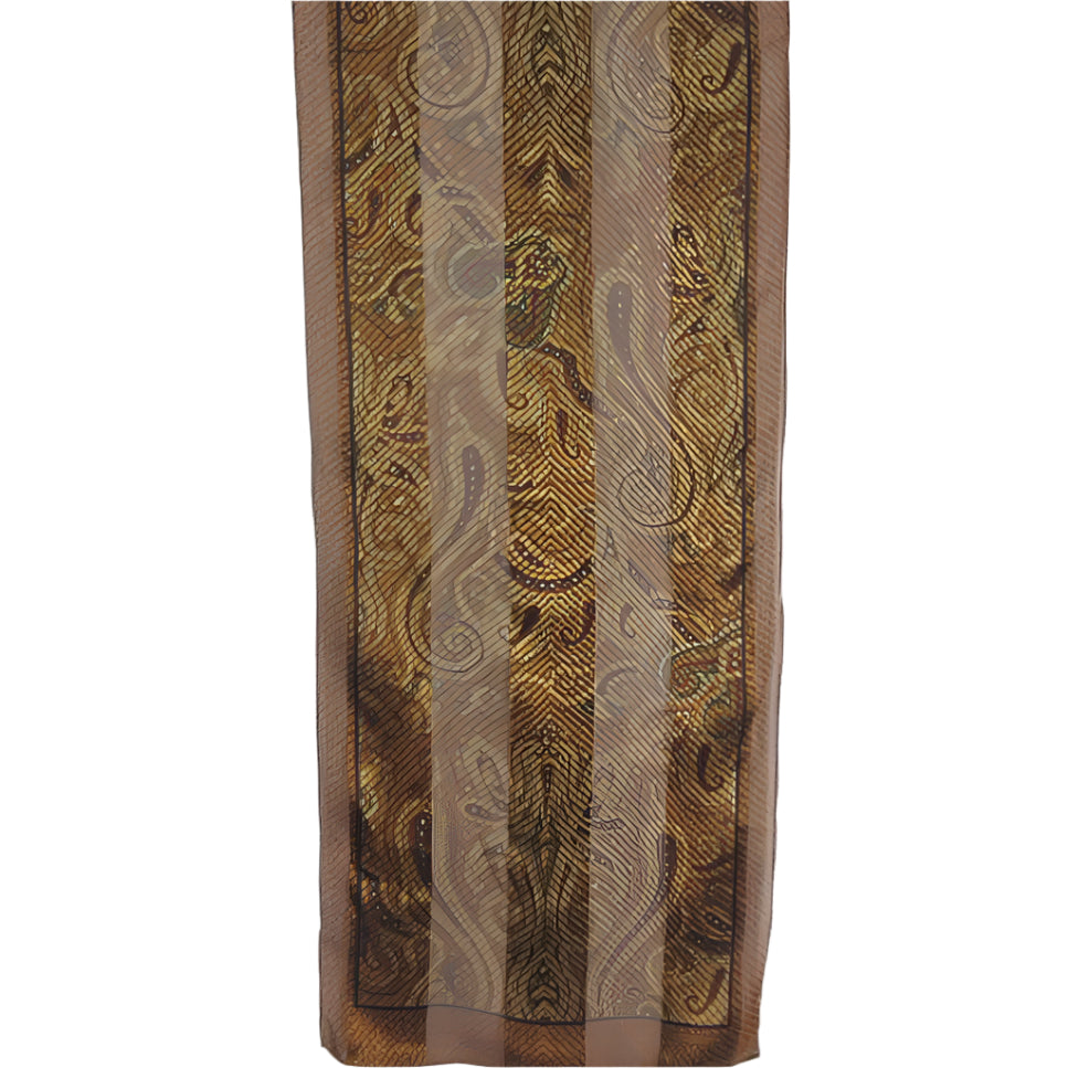 NWT - Liz Claiborne Designer Silk Scarf - Long - 1453