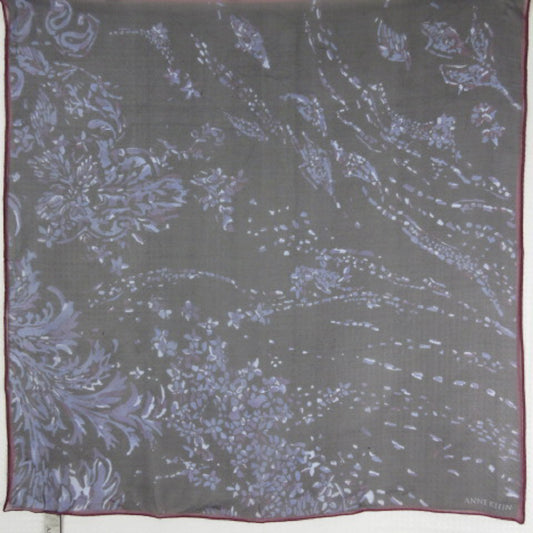Anne Klein Designer Silk Scarf - Square - 1454
