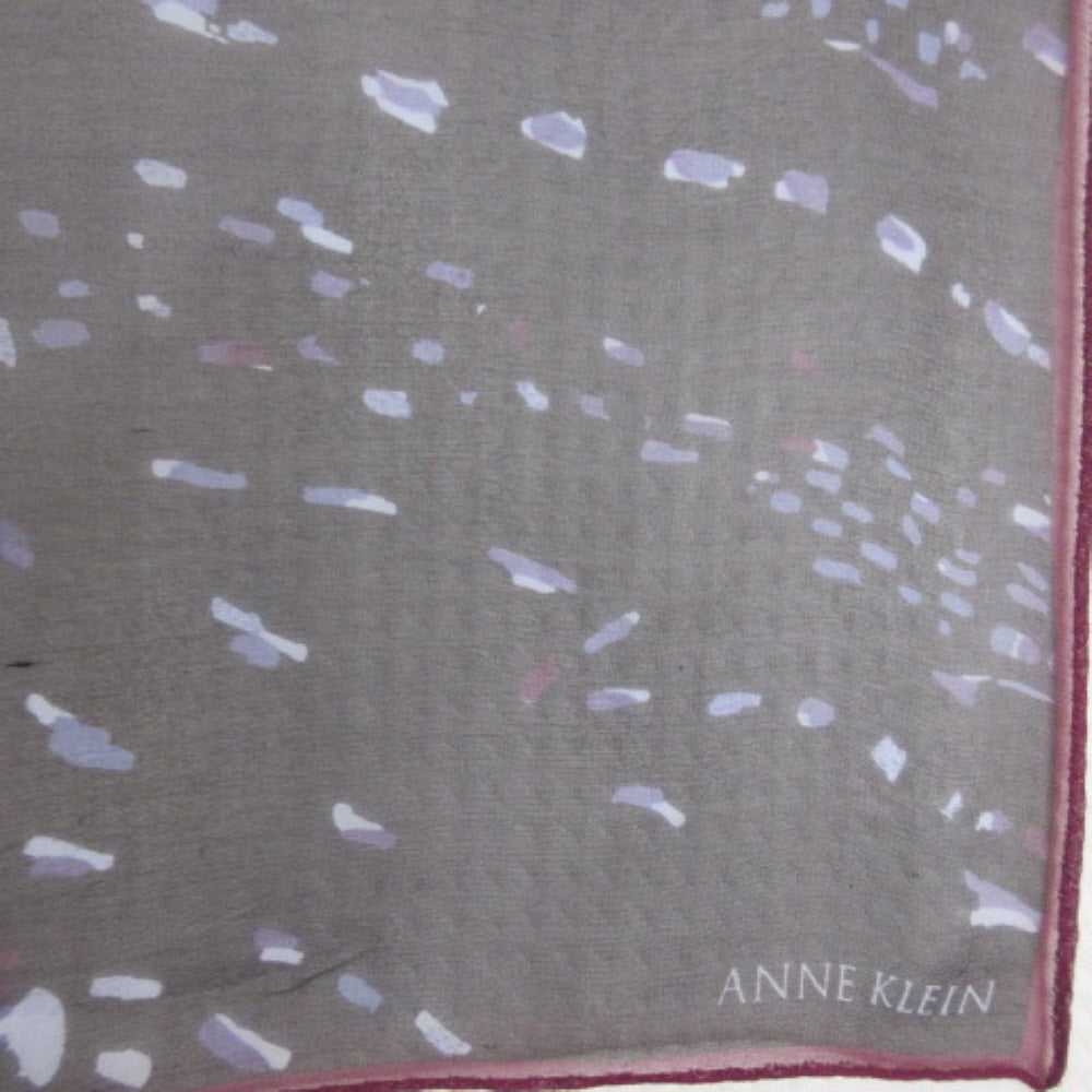 Anne Klein Designer Silk Scarf - Square - 1454