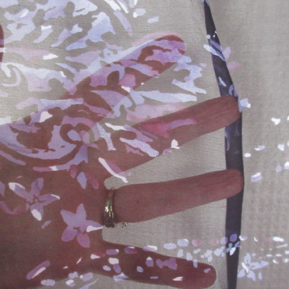 Anne Klein Designer Silk Scarf - Square - 1454