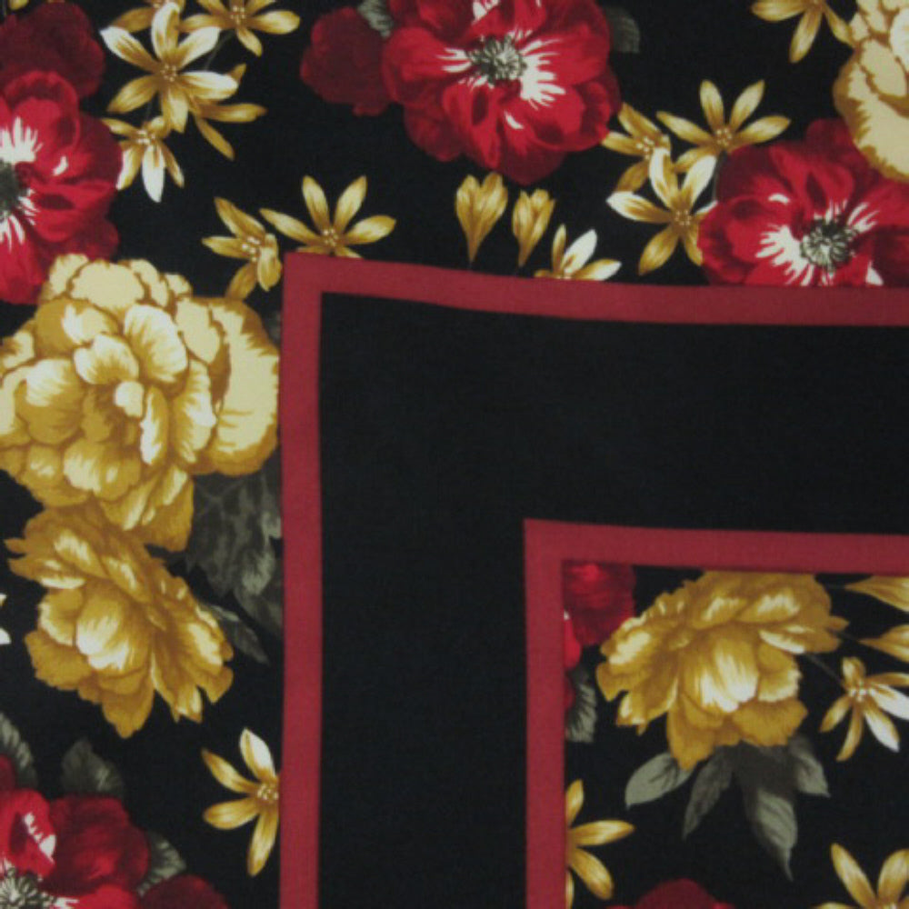 Oscar de la Renta Designer Silk Scarf - Square - 1459